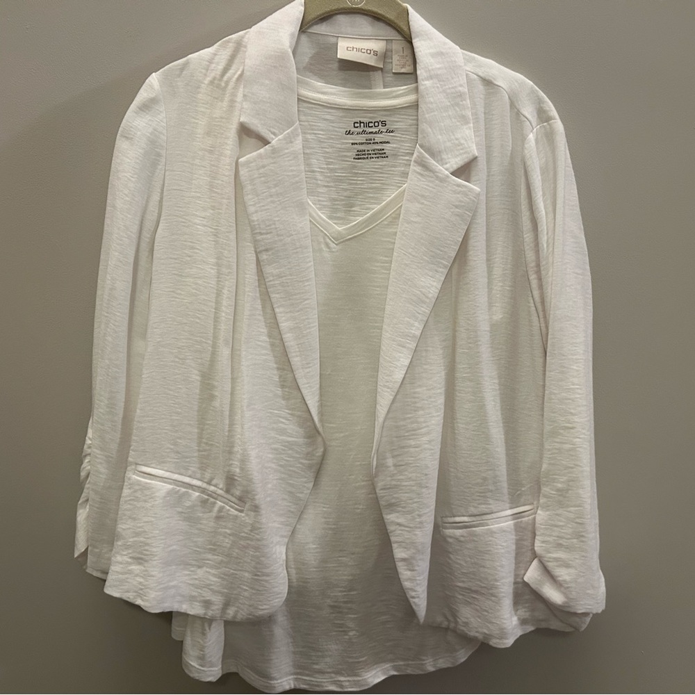 Chico’s Blazer & Tank Set